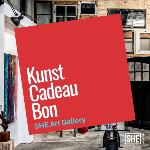 Kunst Cadeau Bon SHE Art Gallery Nuenen Eindhoven kunstkopen galerie