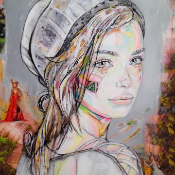 Hazy Shade of Winter 120 x100 cm